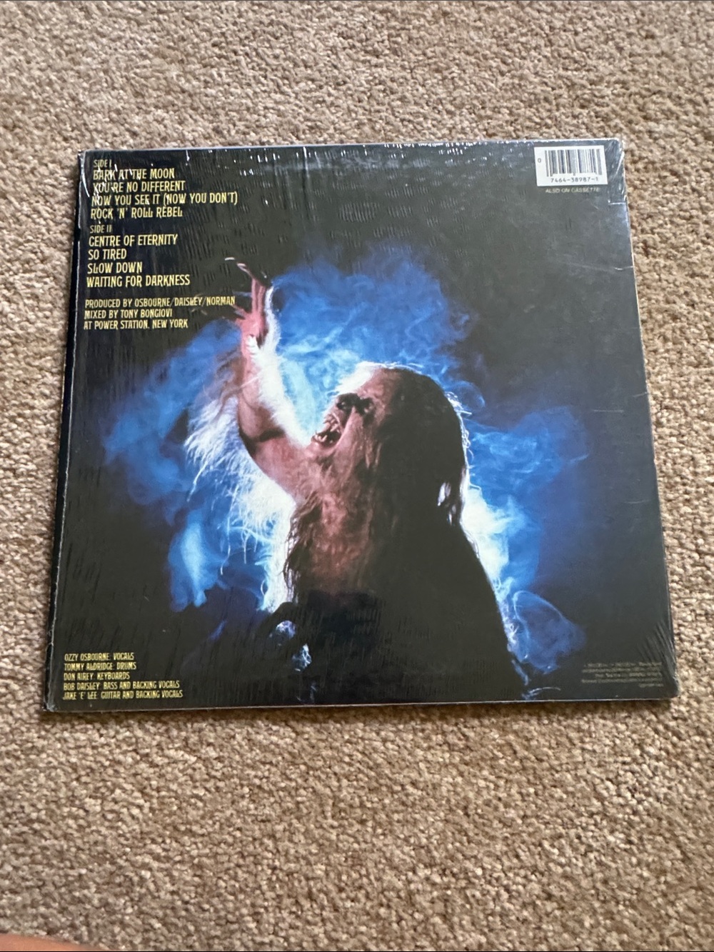 Ozzy Osbourne "Bark at the Moon" Vinyl LP - Picture 2 of 4